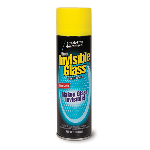 PREMIUM GLASS CLEANER, 19 OZ AEROSOL, 6/CARTON