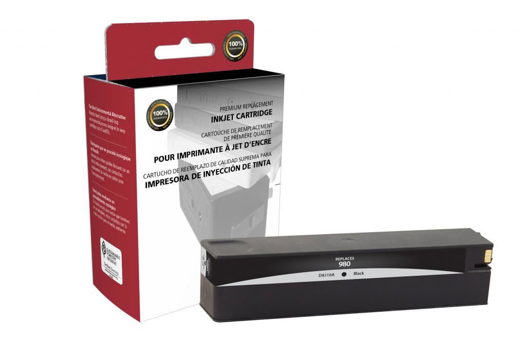 CIG Remanufactured Black Ink Cartridge (Alternative for HP D8J10A 980) (10000 Yield)