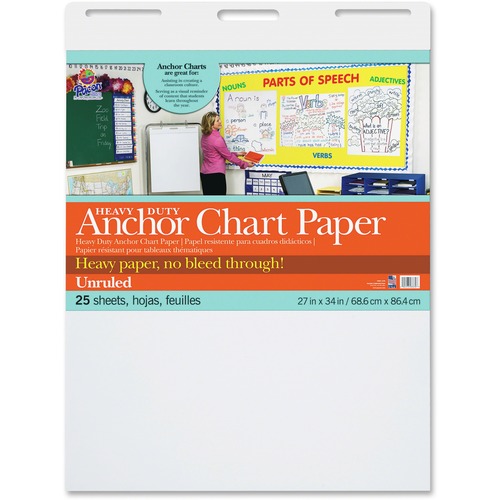 PAPER,CHART,UNRULED,27X34