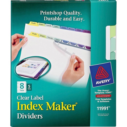 DIVIDERS,INDEX,8TAB,CONTMP