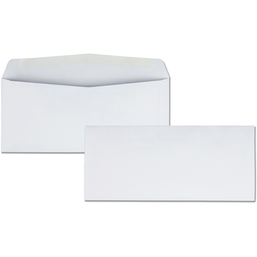 Business Source  Business Envelopes,24 lb.,No. 10,4-1/8"x9-1/2",500/BX,WE