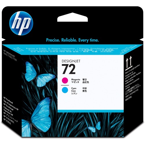 Hewlett-Packard  HP 72 Printhead Cartridge, Magenta/Cyan