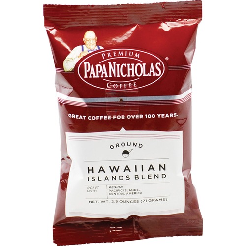 Premium Coffee, Hawaiian Islands Blend, 18/carton
