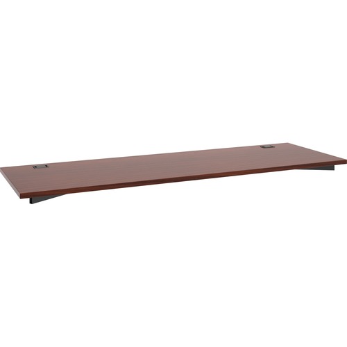 MANAGE SERIES WORKSURFACE, LAMINATE, 72W X 23.5D X 1H, CHESTNUT