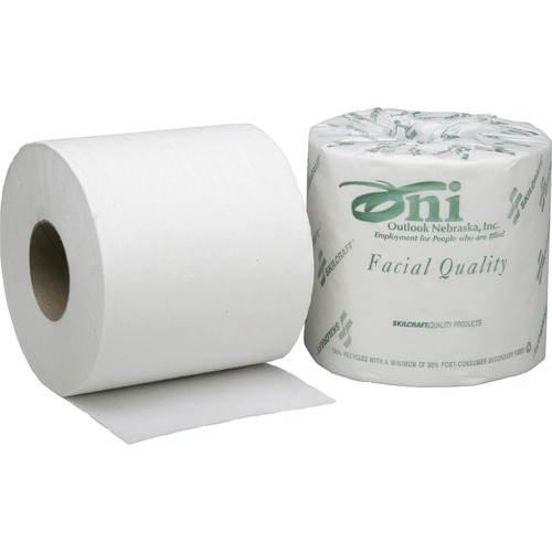 TISSUE,BATH,STANDARD,2-PLY