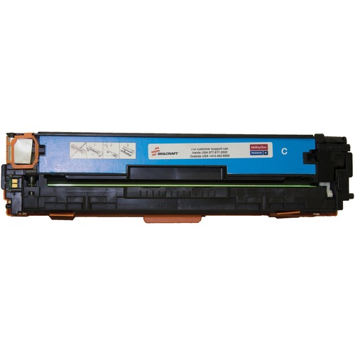 Toner, Remanufactured, Standard Yield, Cyan, HP Compatible, CP3525, CM3530