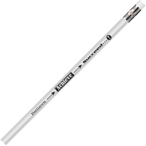 Rose Moon Inc., dba Moon Products  Believe Achieve Succeed Pencils, No. 2, 12/DZ, Ast