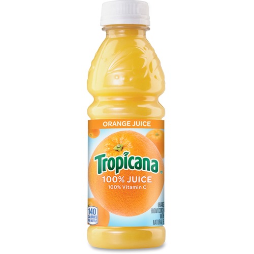 Quaker Foods  Tropicana Orange Juice, 10oz., 24/CT
