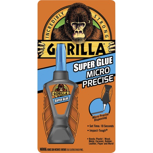 The Gorilla Glue Company  Super Glue, Micro Precise, 0.17 oz, Clear