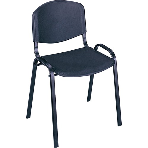CHAIR,STACK,CONTOUR,4CT,BK