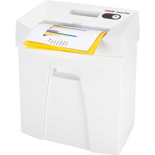 HSM  Shredder, Cross-Cut, 14-2/5"Wx10-1/5"Dx17-9/10"H, White