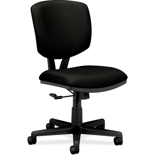 VOLT SERIES TASK CHAIR, SUPPORTS UP TO 250 LBS., BLACK SEAT/BLACK BACK, BLACK BASE