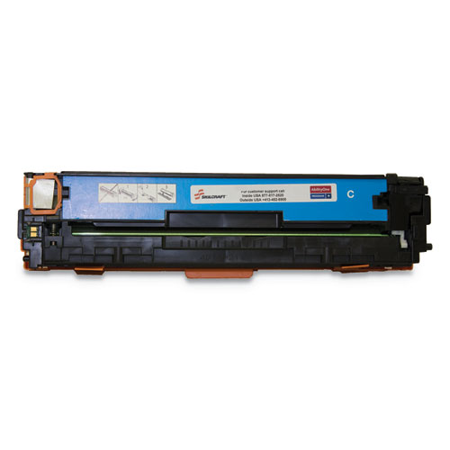 Toner, Remanufactured, LaserJet, Standard Yield, Compatible w/ HP CM2320MFP & other printers, Cyan