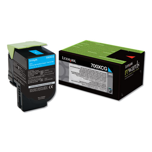 Lexmark 70C0XCG (TAA Compliant Version 70C1XC0) Black OEM Toner Cartridge