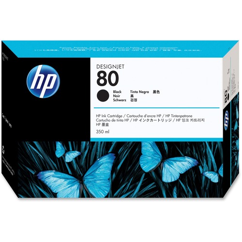 Hewlett-Packard  HP 80 Ink Cartridge, 4400 Pg Yld, Black