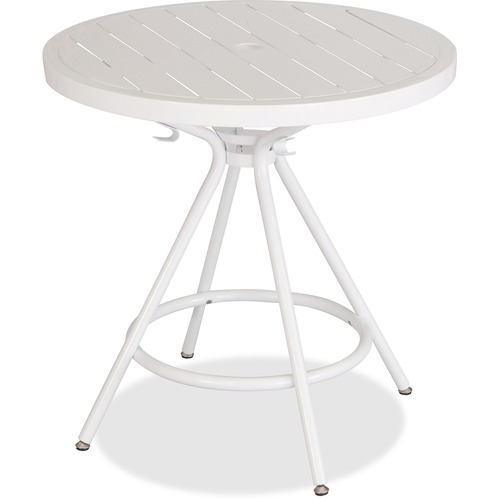 TABLE,COGO,METAL,30 IN,WHT