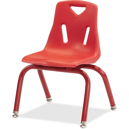 Jonti-Craft, Inc.  Stacking Chair, 15-1/2"x151-1/2"x20", Red