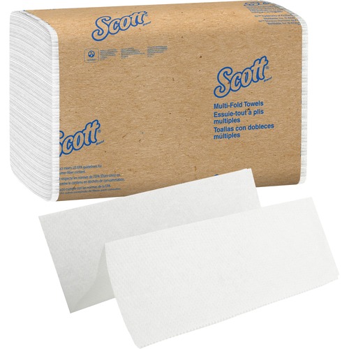 ESSENTIAL 100% RECYCLED FIBER MULTI-FOLD TOWELS ,9 1/5 X 9 2/5, 250/PK, 16 PK/CT