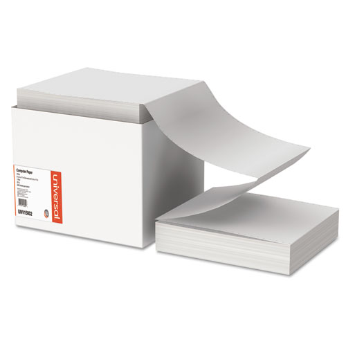 PRINTOUT PAPER, 1-PART, 20LB, 9.5 X 11, WHITE, 2, 400/CARTON