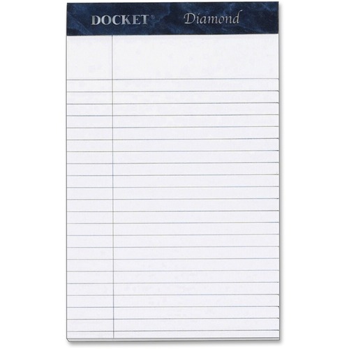 Tops  Writing Pads, Jr. Legal Ruled, 5"x8", 50 SHT/PD, 4PD/BX, WE
