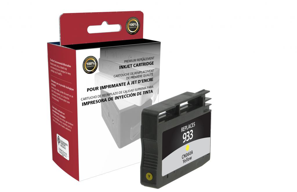 CIG Remanufactured Yellow Ink Cartridge (Alternative for HP CN060AN 933) (330 Yield)