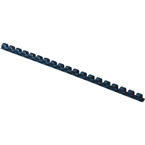 Plastic Comb Bindings, 5/16" Dia, 40 Sheet Capacity, Navy Blue, 100 Combs/pack