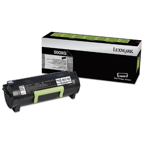 Lexmark 50F0X0G (TAA Compliant Version 50F0XA0) Black OEM Toner Cartridge