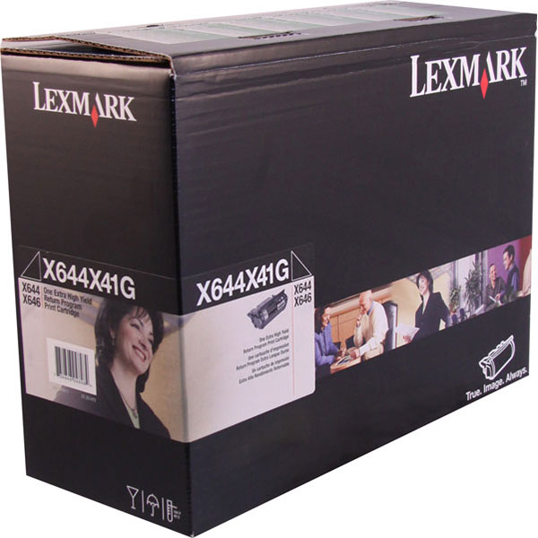 Lexmark X644X41G Black OEM High Yield Print Cartridge