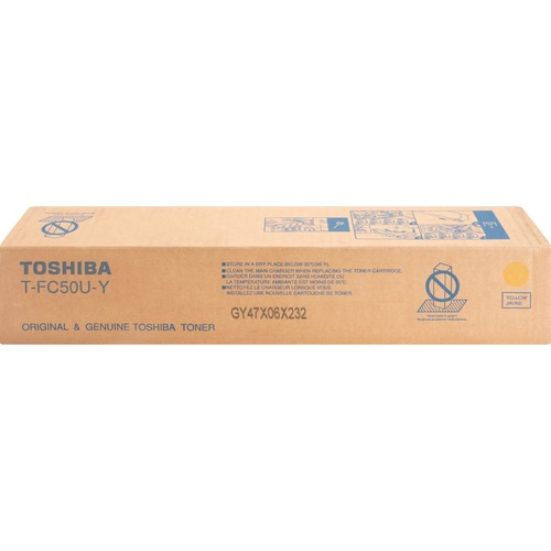 Toshiba TFC50UY Yellow OEM Toner Cartridge