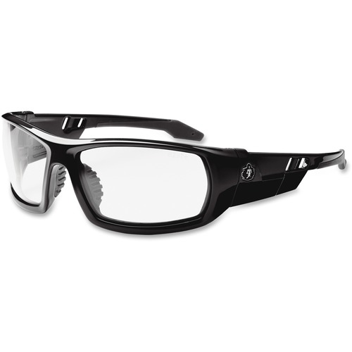 Ergodyne  Clear Lens Safety Glasses, Black