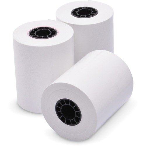 DIRECT THERMAL PRINTING THERMAL PAPER ROLLS, 2.25" X 80 FT, WHITE, 12/PACK