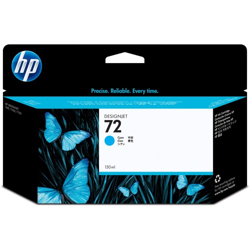 Hewlett-Packard  HP 72 Ink Cartridge, 130ml, Cyan