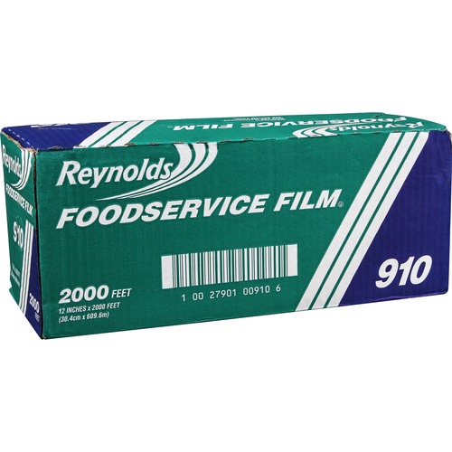 Pactiv Corporation  Foodservice Film, Standard, Continuous Roll, 12"x2000', CL