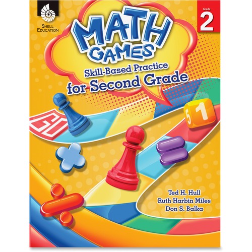 BOOK,MATH GAMES,GRADE 2