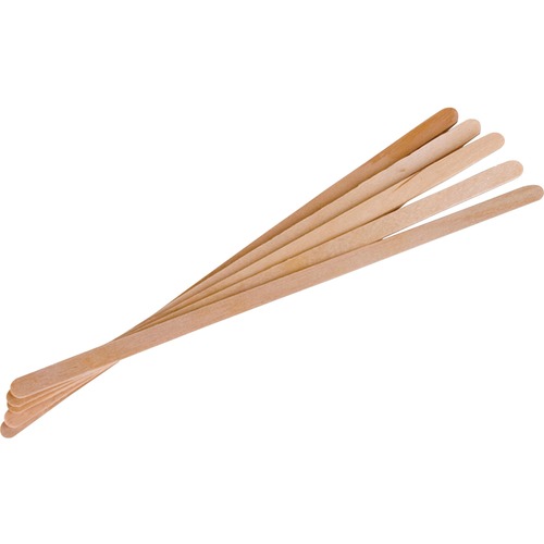 Renewable Wooden Stir Sticks - 7", 1000/pk