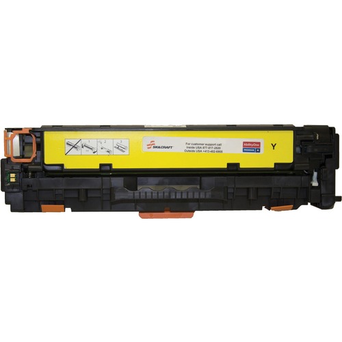 Toner, Remanufactured, Standard Yield, Yellow, HP Compatible, CP3525, CM3530