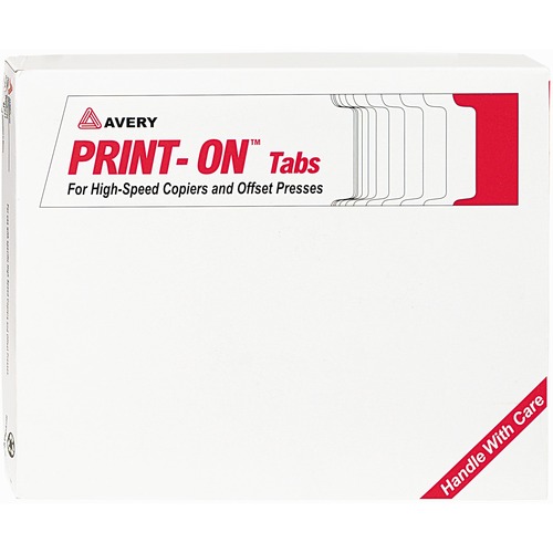 TABS,PRINT-ON,3-HOLE PUNCHD