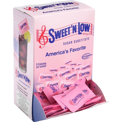 Folgers  Sugar Substitute, Sweet N Low, 1g Packet, 400/BX