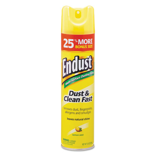 Endust Multi-Surface Dusting And Cleaning Spray, Lemon Zest