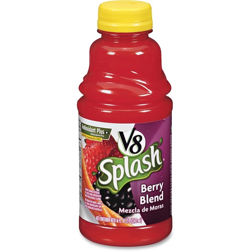 Campbell's  V8 Splash Juice Drinks, 16oz, 12/CT, Berry Blend