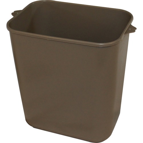 Impact Products  Wastebasket, Soft-Sided, 8"x11-1/4"x12-1/4", 12/CT, Beige