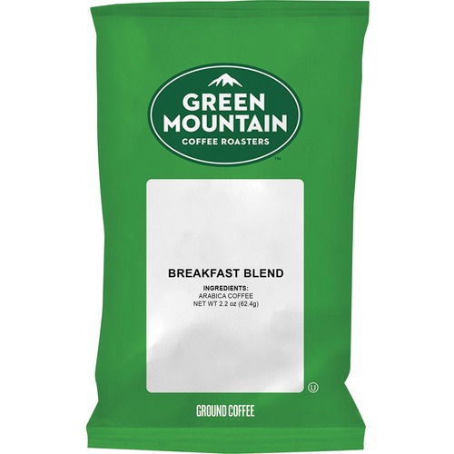 Green Mountain  Breakfast Blend Coffee, Fraction Packs, 100/CT, Green
