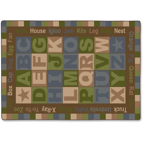 RUG,ABC WORDS,5'10"X8'4"