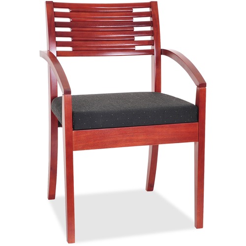 CHAIR,GUEST,WOOD,CHY/BLK