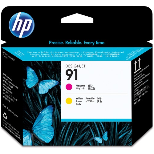 Hewlett-Packard  HP 91 Printhead Cartridge, Magenta/Yellow