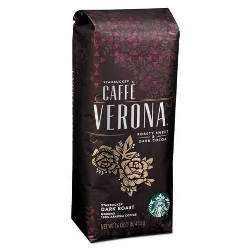 COFFEE, CAFFE VERONA, GROUND, 1LB BAG