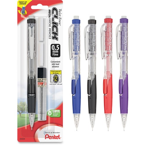 PENCIL,.5MMTWTERS,CLK,1PK