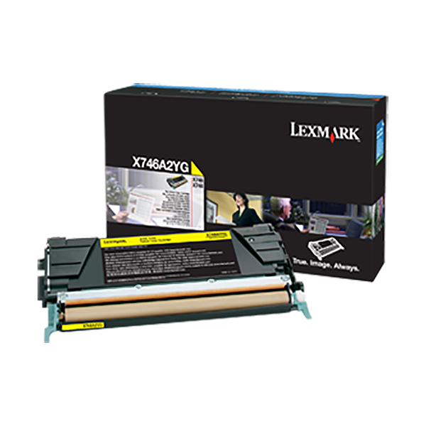 Lexmark X746A2YG Yellow OEM Toner