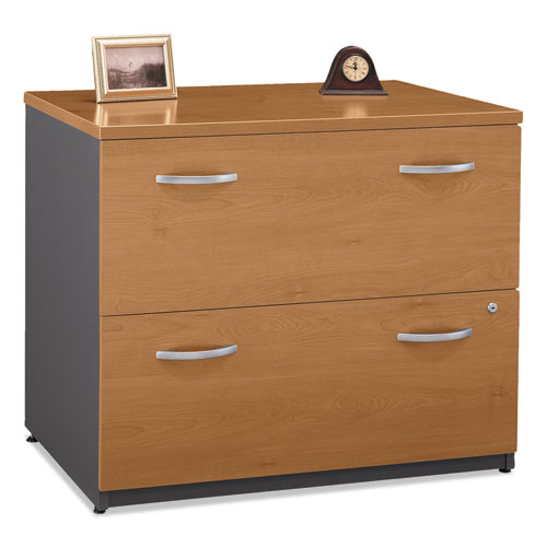 SERIES C COLLECTION 2 DRAWER 36W LATERAL FILE (ASSEMBLED), 35.75W X 23.38D X 29.88H, NATURAL CHERRY