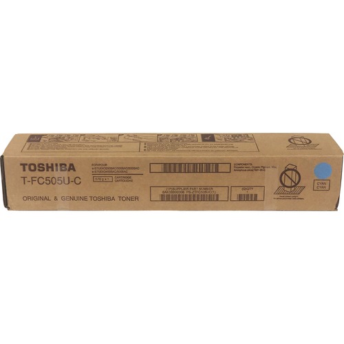 Toshiba TFC505UC Cyan OEM Toner Cartridge